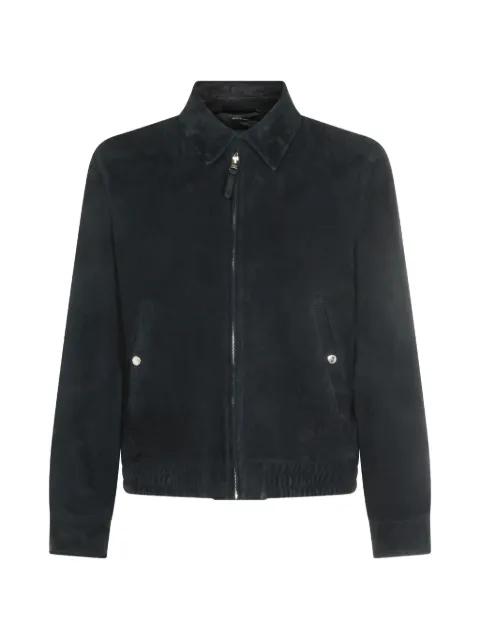 Giovanni-Su zipped suede jacket by MACKAGE