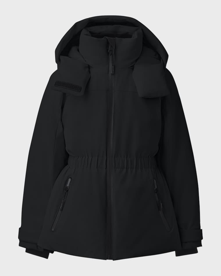 Girl's Moon Stretch Down Ski Jacket, Size 2-6 by MACKAGE