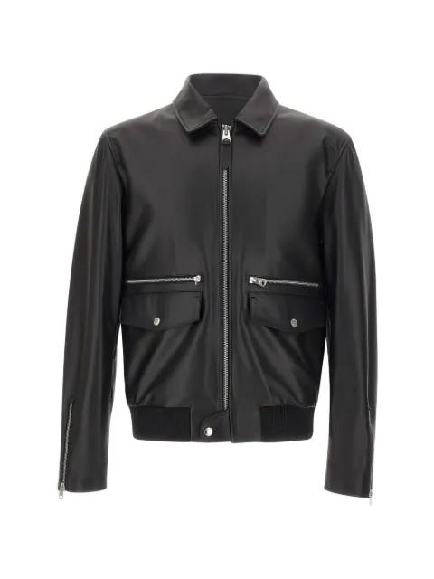 Jakari flap pocket leather jacket by MACKAGE