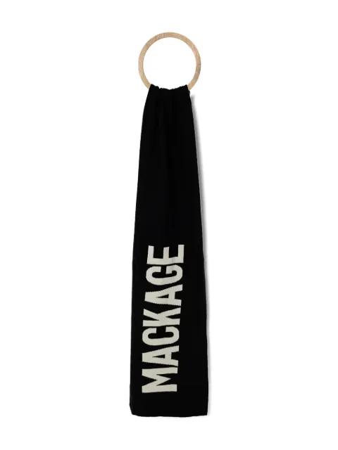 Juno logo scarf by MACKAGE