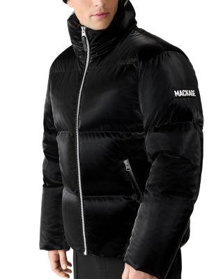 Kent-Glo High Gloss Quilted Hooded Down Jacket by MACKAGE