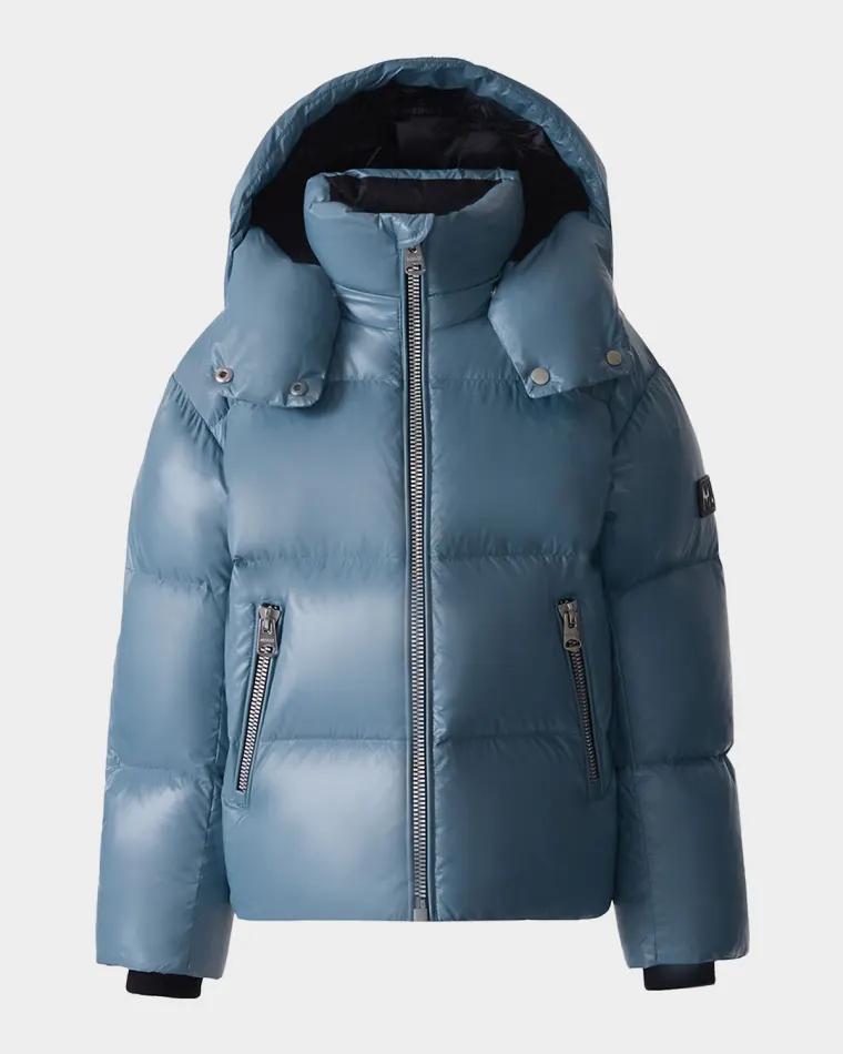 Kid's Jesse Logo Quilted Jacket, Size 2-6 by MACKAGE