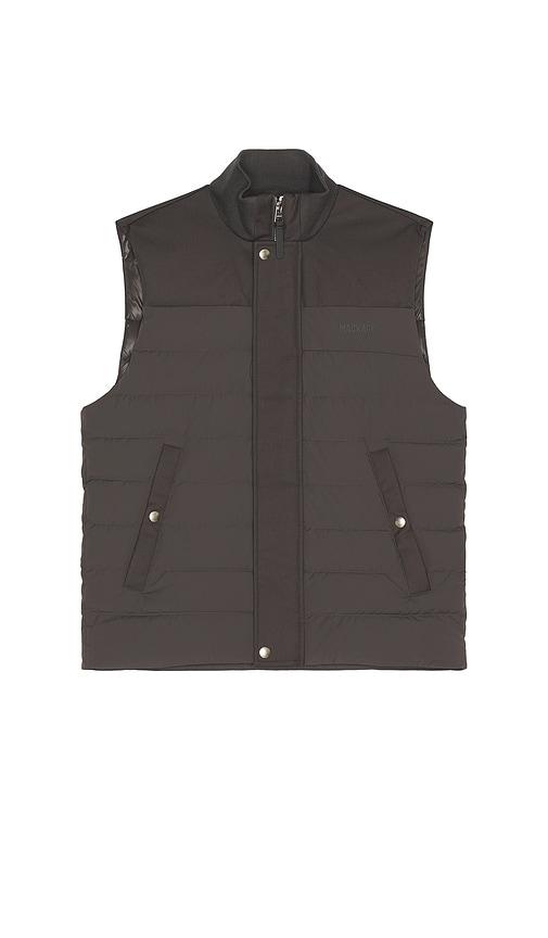 Mackage Brody Puffer Vest in Grey by MACKAGE