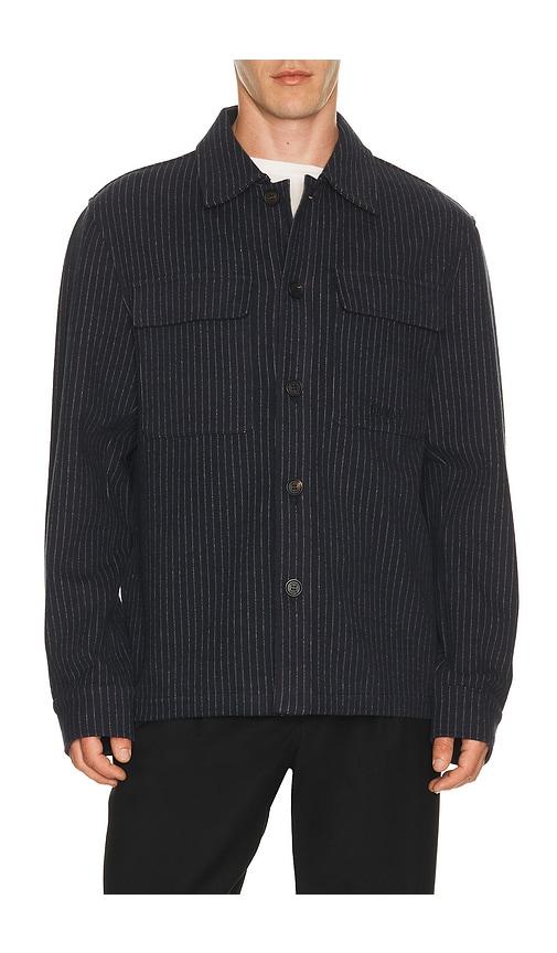 Mackage Porter Overshirt in Navy by MACKAGE