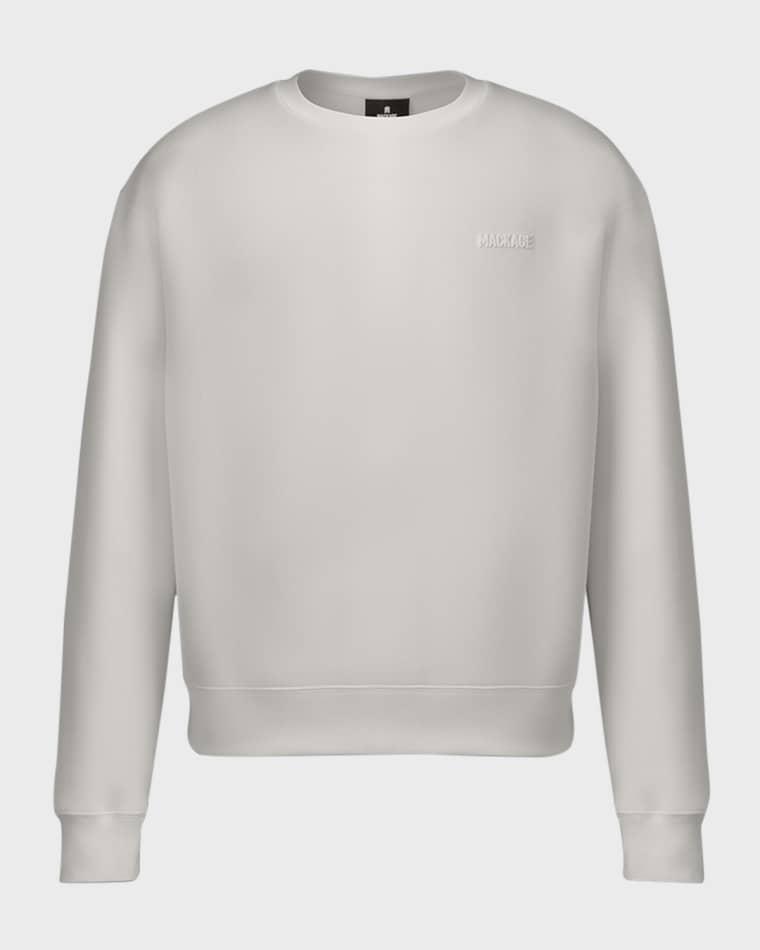 Men's Julian Jersey Crewneck Sweater by MACKAGE
