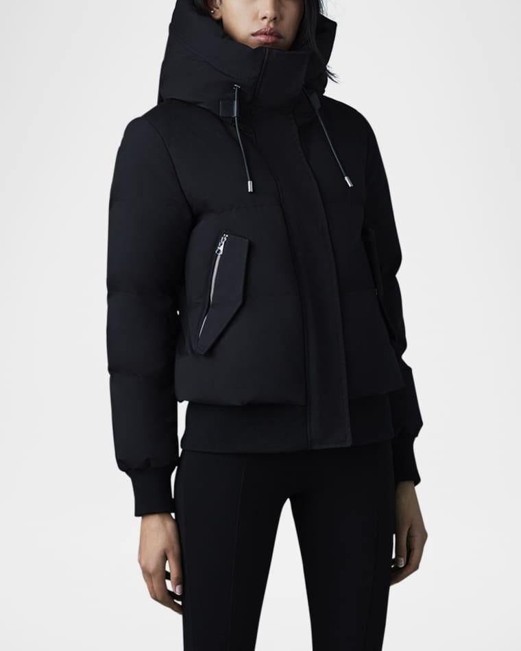 Nefi Nordic Tech Down Jacket with Hood by MACKAGE