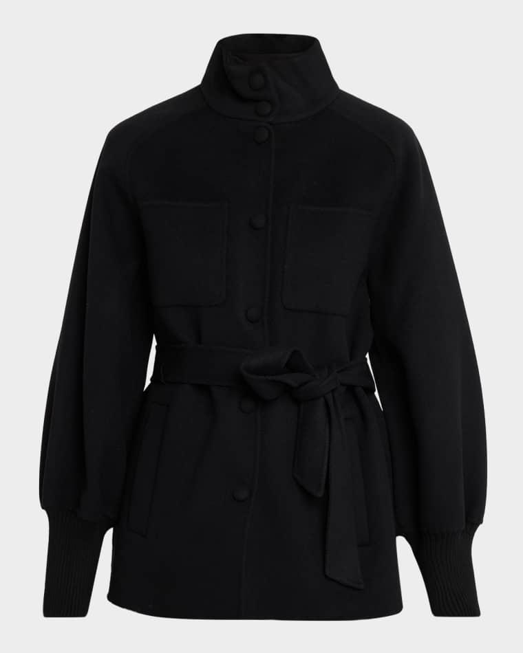 Petunia Crochet-Trim Down Jacket by MACKAGE