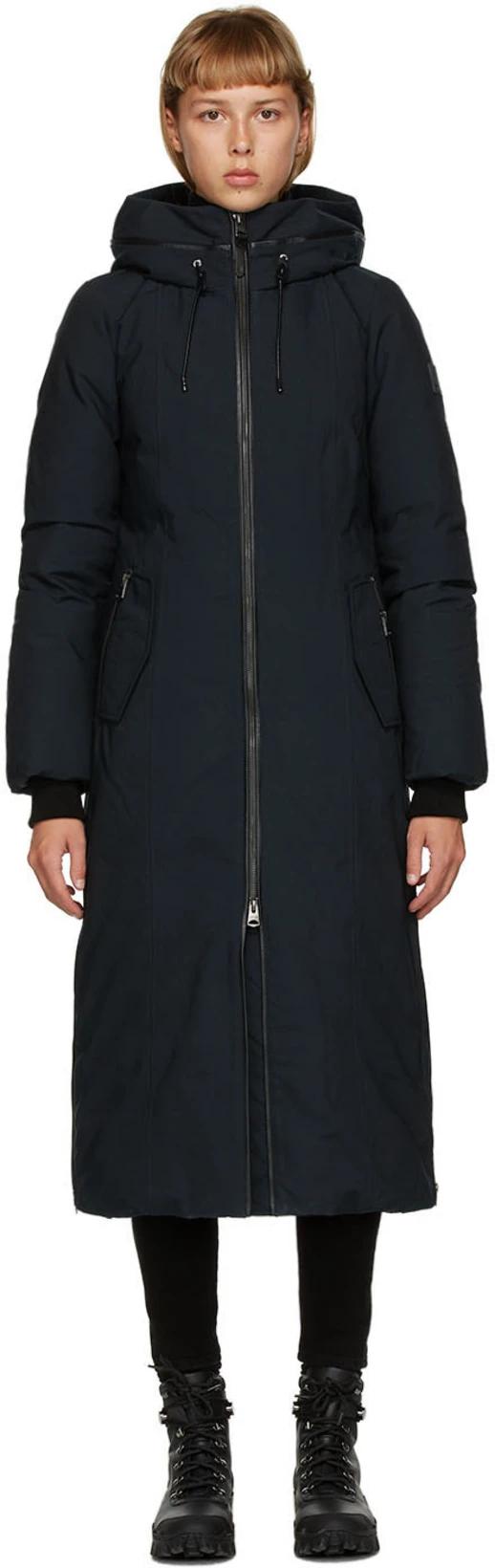 SSENSE Exclusive Black Down Rebeka Jacket by MACKAGE | jellibeans