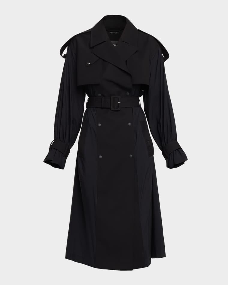 Zonomi Double-Breasted Twill Trench Coat by MACKAGE