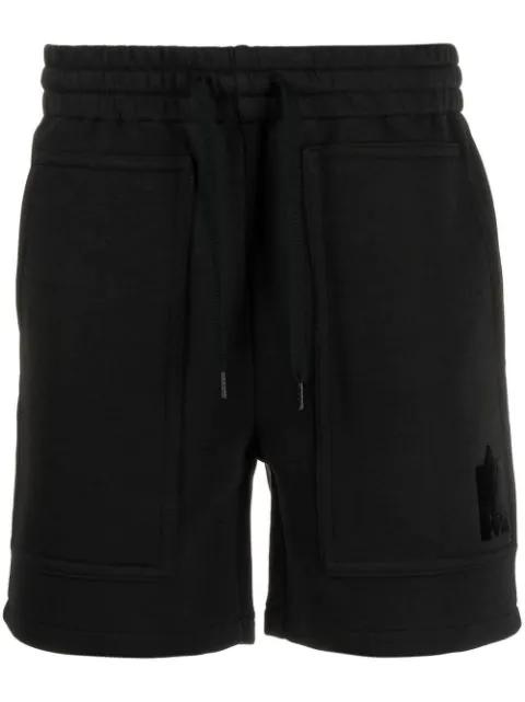 logo-patch drawstring shorts by MACKAGE