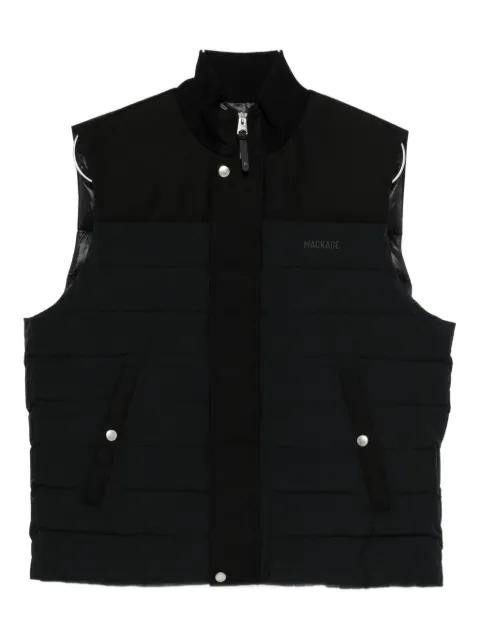 quilted-sleeveless waistcoat by MACKAGE