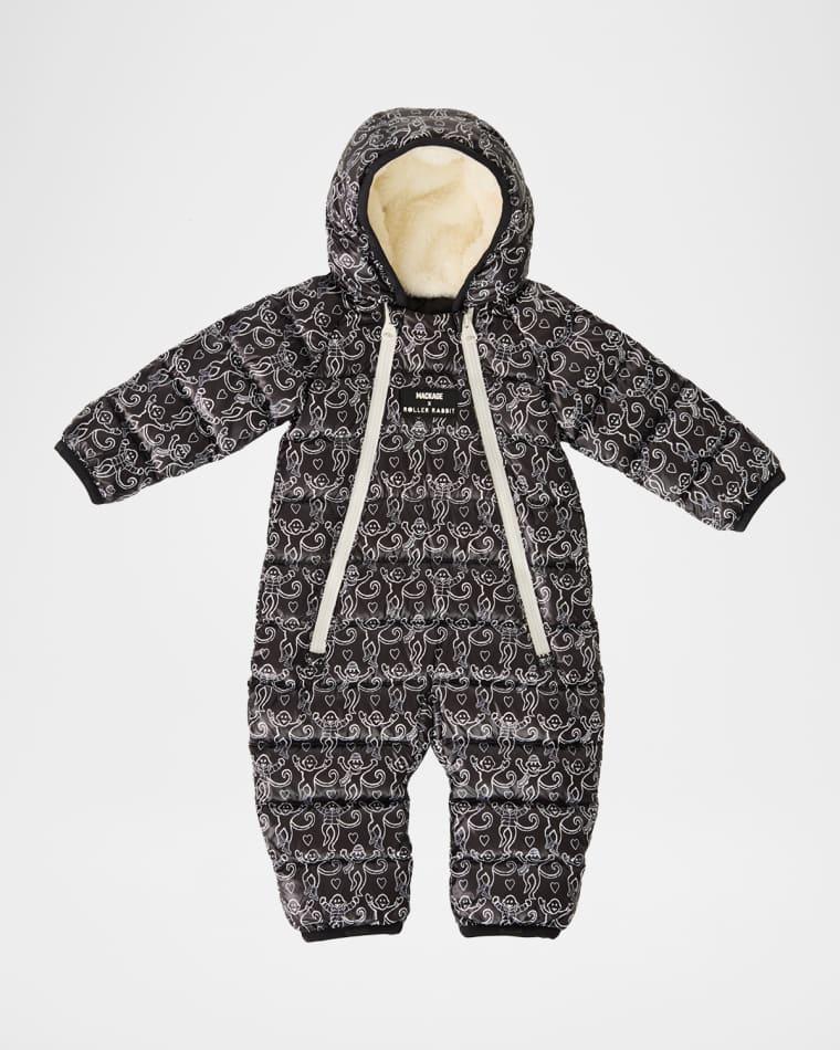 x Roller Rabbit Kid's Bambi Channel Quilt Down Snowsuit, Size 6M-24M by MACKAGE