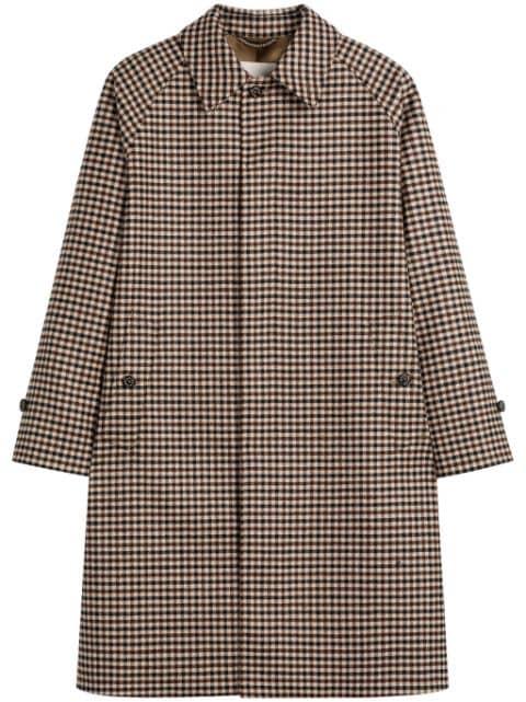 Belford checked coat by MACKINTOSH