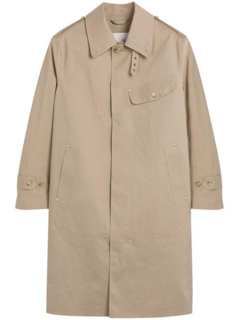 Gilston single-breasted coat by MACKINTOSH
