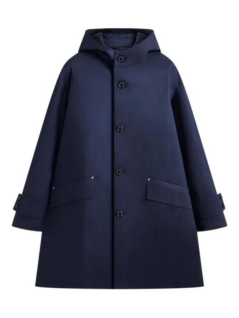 Humbie Raintec hoodied button-fastening coat by MACKINTOSH
