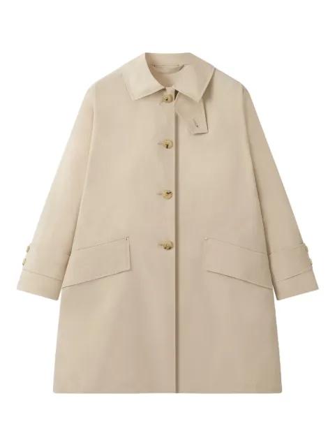 Humbie button-up coat by MACKINTOSH