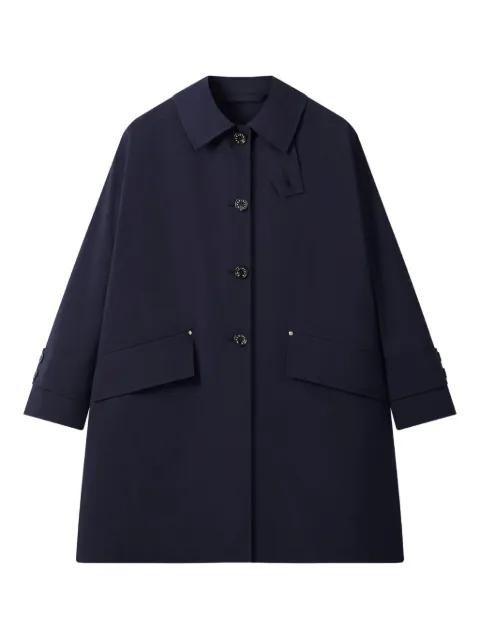 Humbie buttoned-up coat by MACKINTOSH