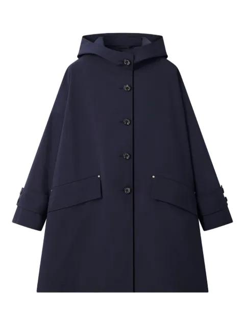 Humbie hoodied button-up coat by MACKINTOSH