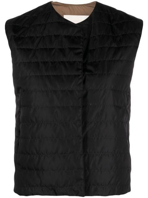 Isabel quilted gilet by MACKINTOSH