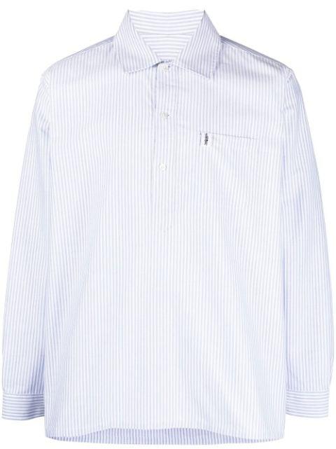 striped long-sleeved shirt by MACKINTOSH