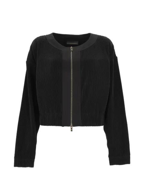 Carla plissé zip jacket by MACRON