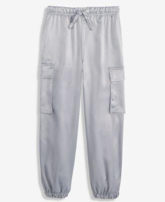 Epic Threads Girls 5-20 Satin Cargo Jogger Pants by MACY'S