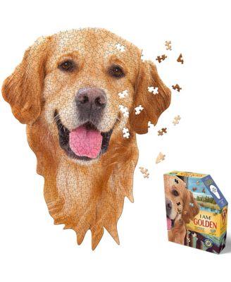 I Am Golden 550 Piece Puzzle Dog Shaped Animal Jigsaw by MADD CAPP
