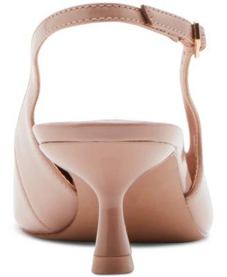 Vogue Bow Slingback Kitten-Heel Pumps by MADDEN GIRL