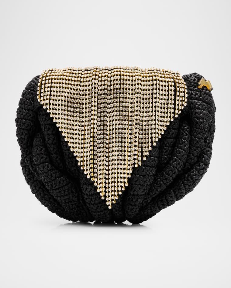 Bombe Preciosa Crochet Pochette Clutch Bag by MADE FOR A WOMAN