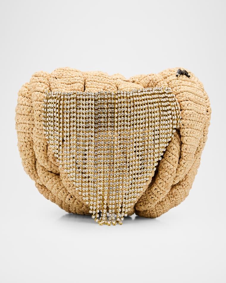 Bombe Preciosa Crochet Pochette Clutch Bag by MADE FOR A WOMAN