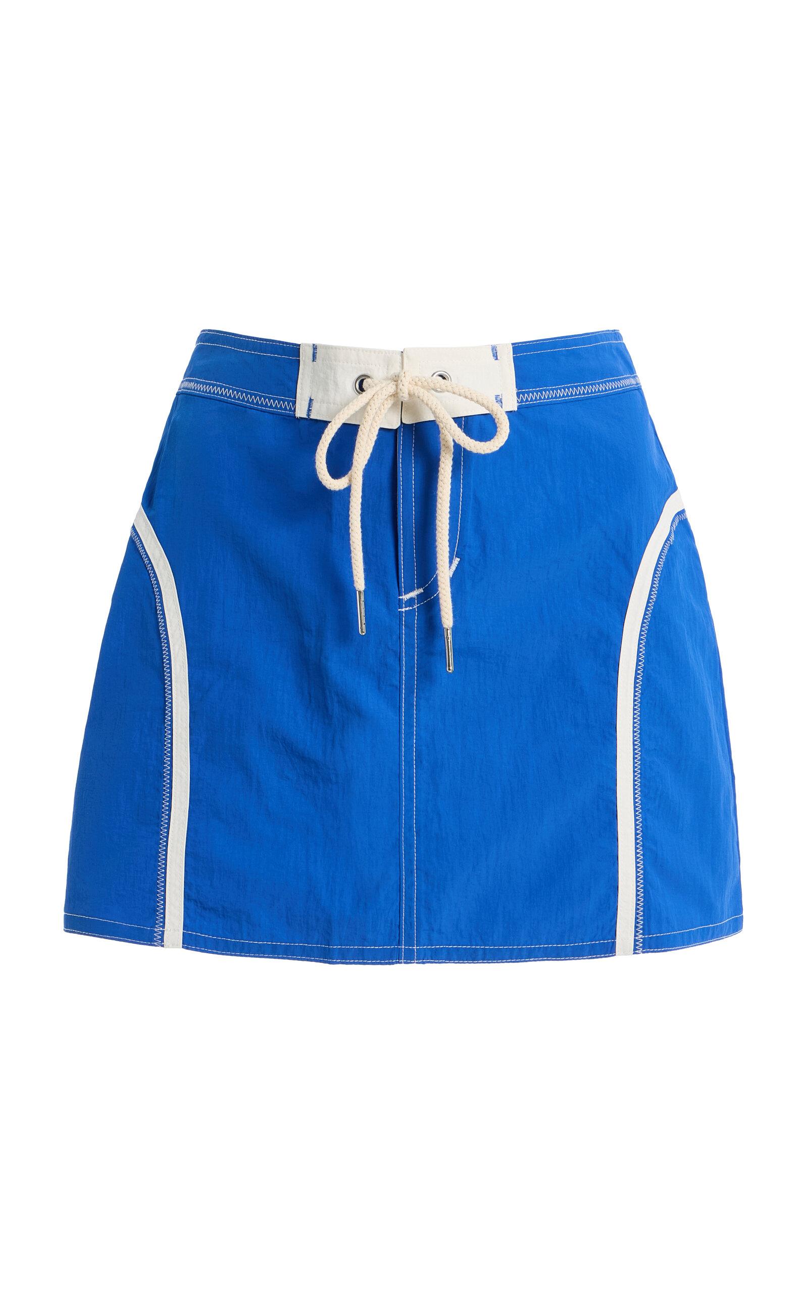 Made Some Nylon Mini Skirt - Moda Operandi by MADE SOME