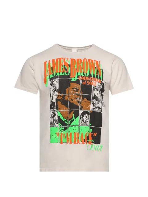 james brown graphic t-shirt by MADE WORN