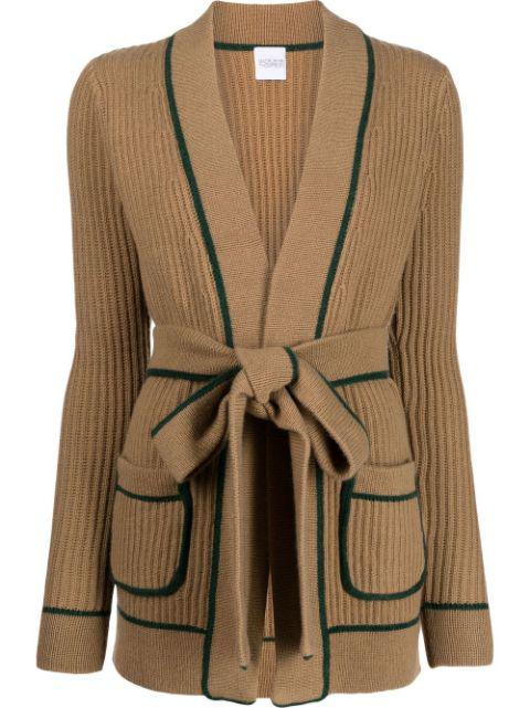 Clover ribbed-knit cardigan by MADELEINE THOMPSON