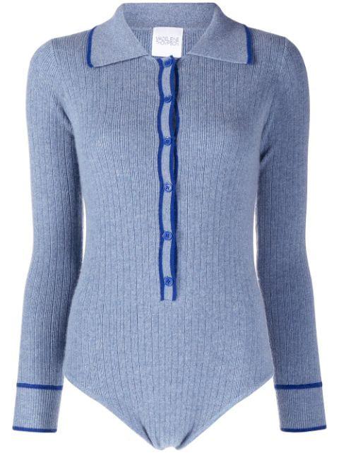 Sagitta knitted bodysuit by MADELEINE THOMPSON
