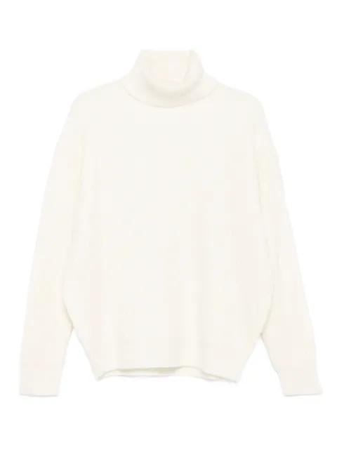 turtleneck ribbed sweater by MADELEINE THOMPSON