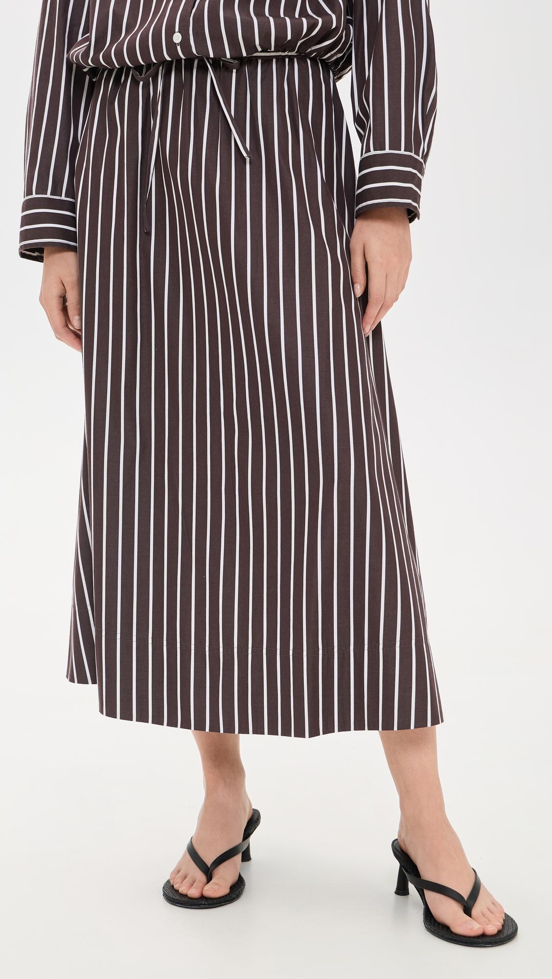 A-Line Midi Skirt by MADEWELL