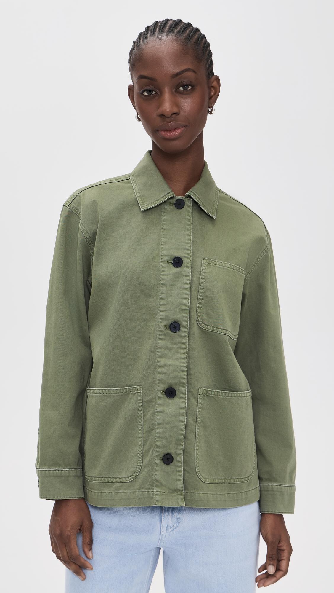 Classic Barn Jacket In Cotton Twill by MADEWELL