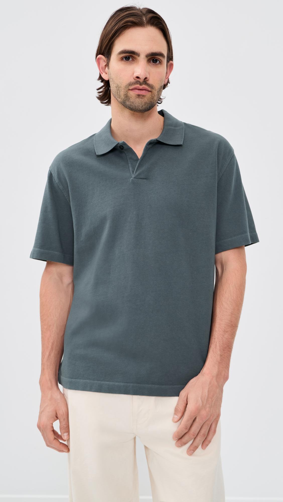 Cotton Short Sleeve Polo by MADEWELL