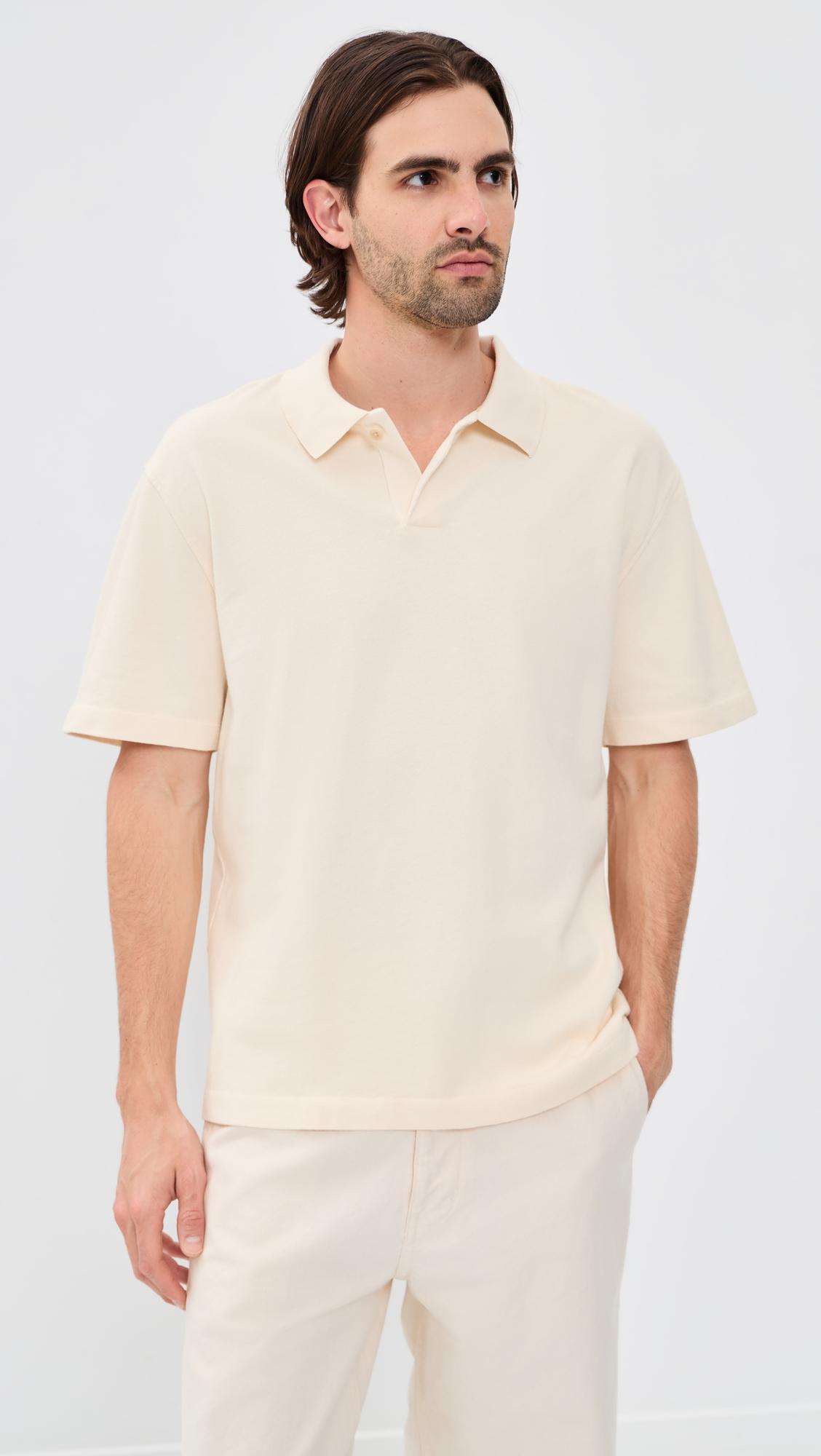 Cotton Short Sleeve Polo by MADEWELL