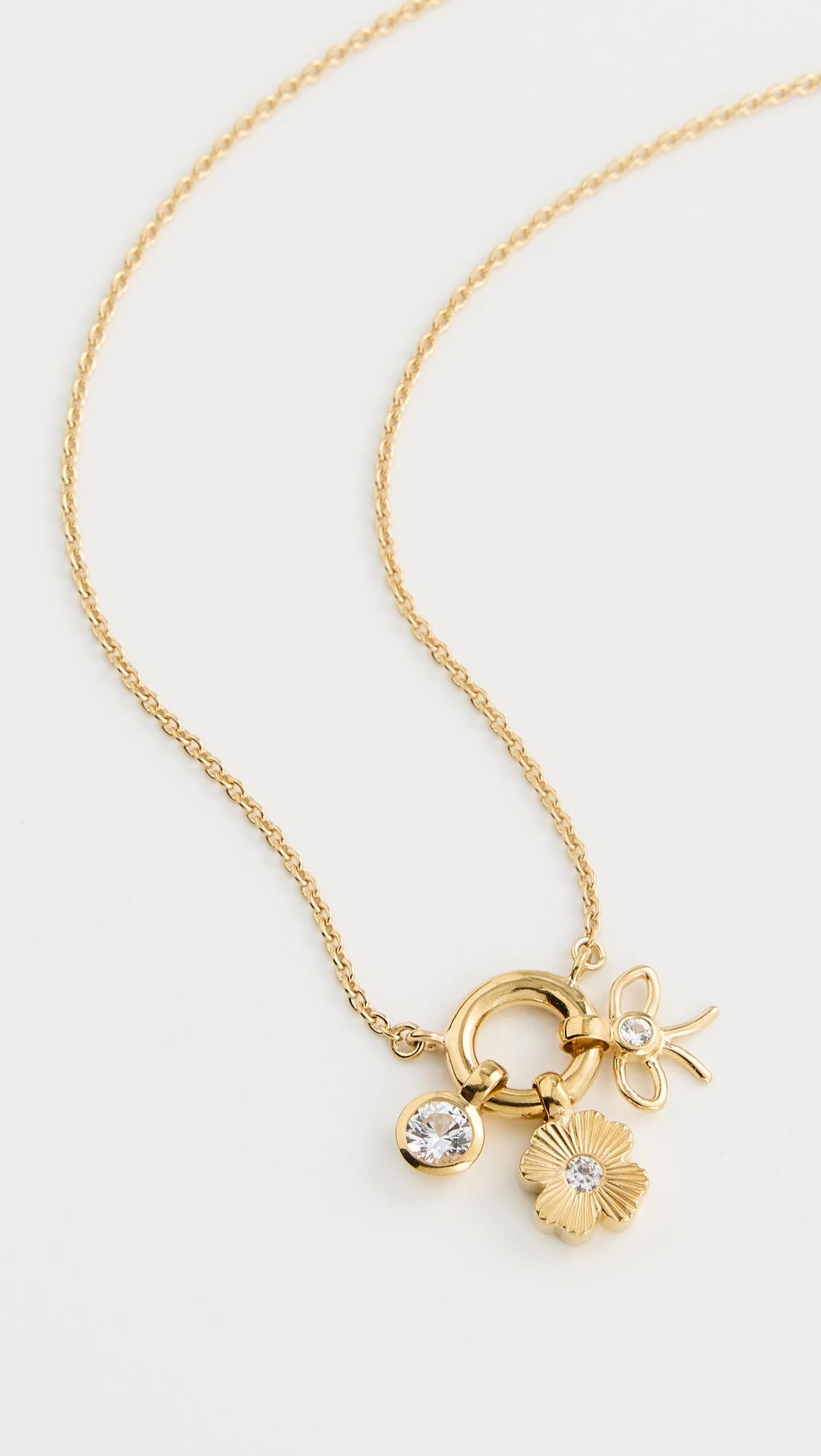 Demi Cluster Charm Necklace by MADEWELL