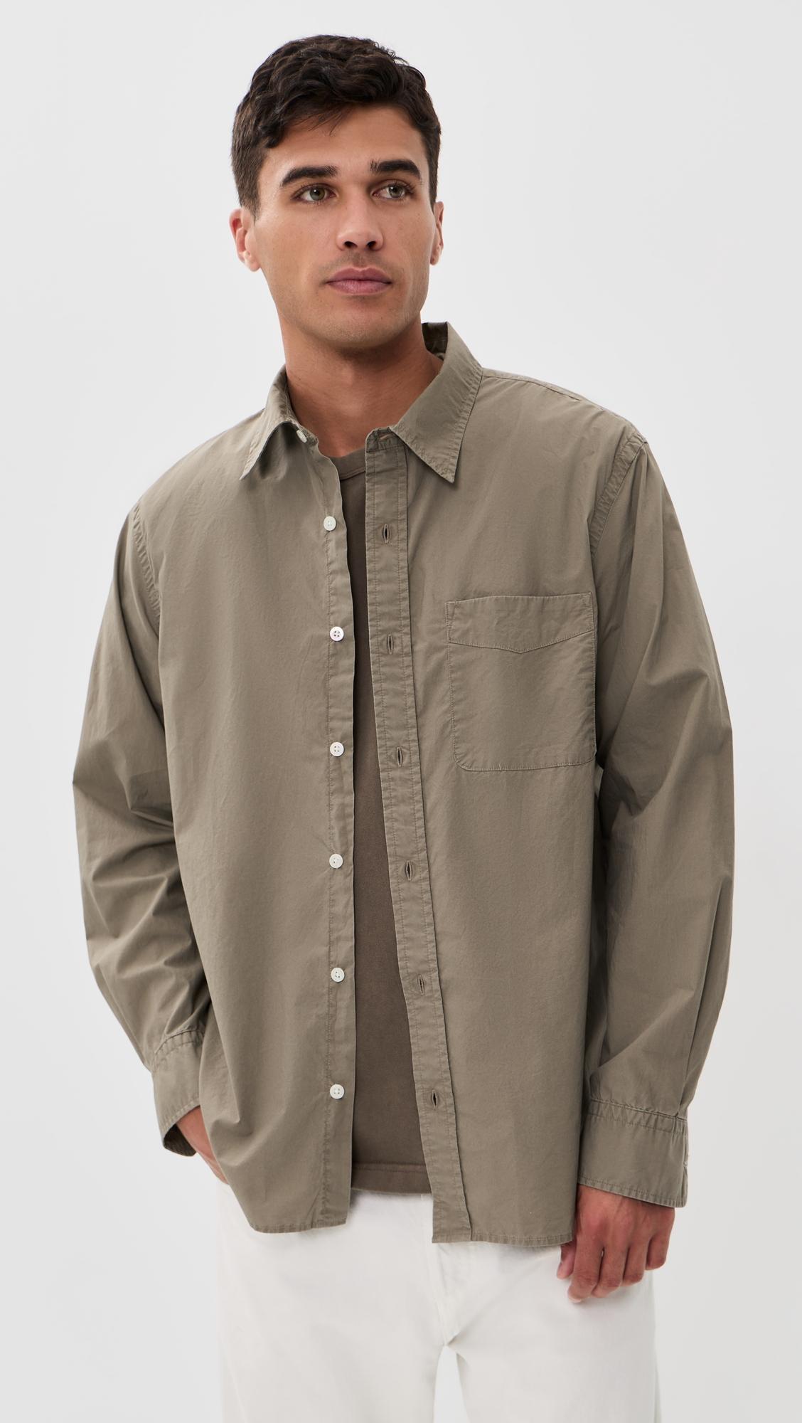 Long Sleeve Poplin Shirt by MADEWELL