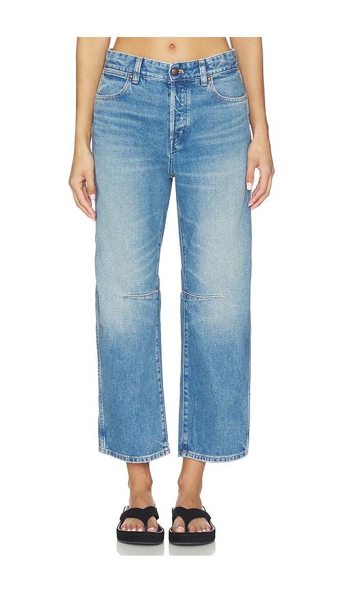 Madewell Darted Barrel Jeans in Blue by MADEWELL