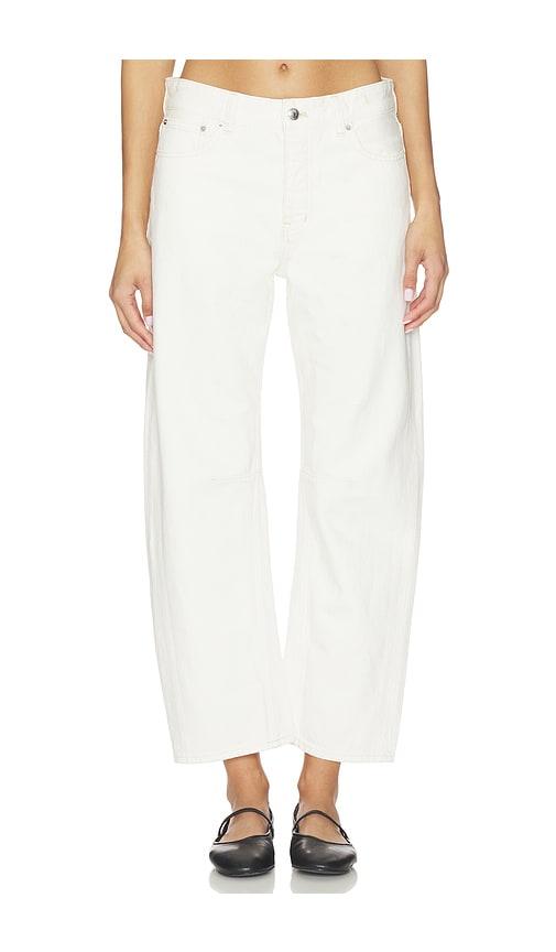 Madewell Darted Barrel Jeans in White by MADEWELL