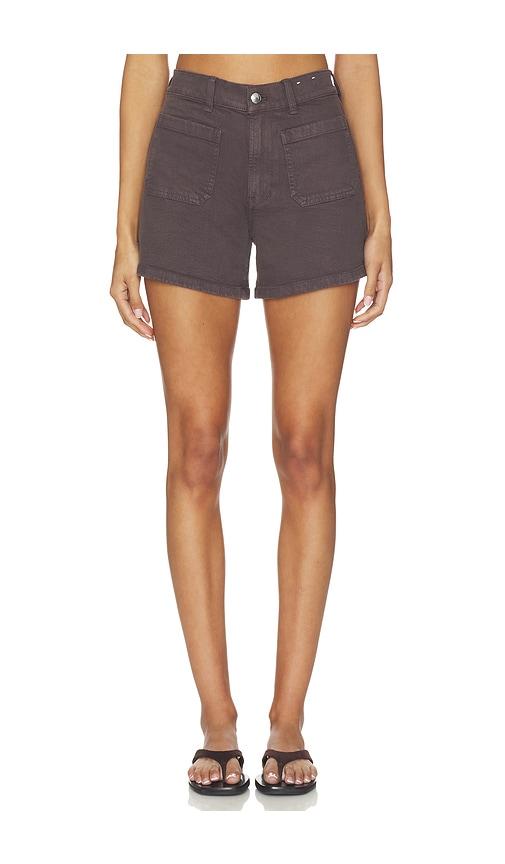 Madewell Emmy Shorts in Brown by MADEWELL