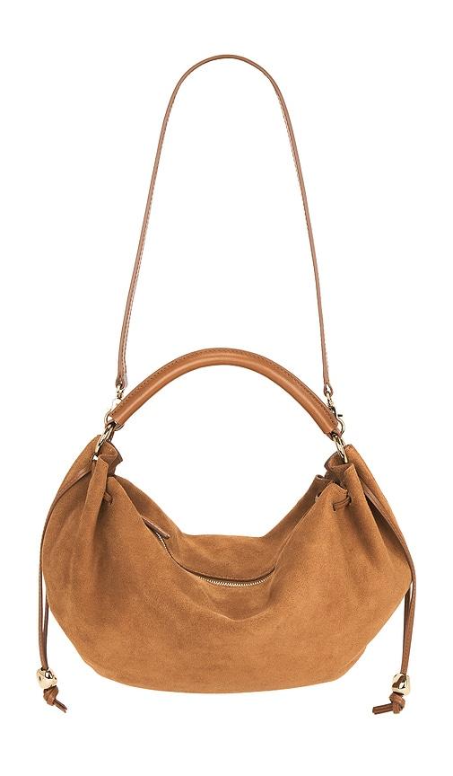 Madewell Gathered Shoulder Bag in Brown by MADEWELL