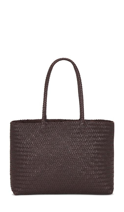 Madewell Handwoven Tote in Chocolate by MADEWELL