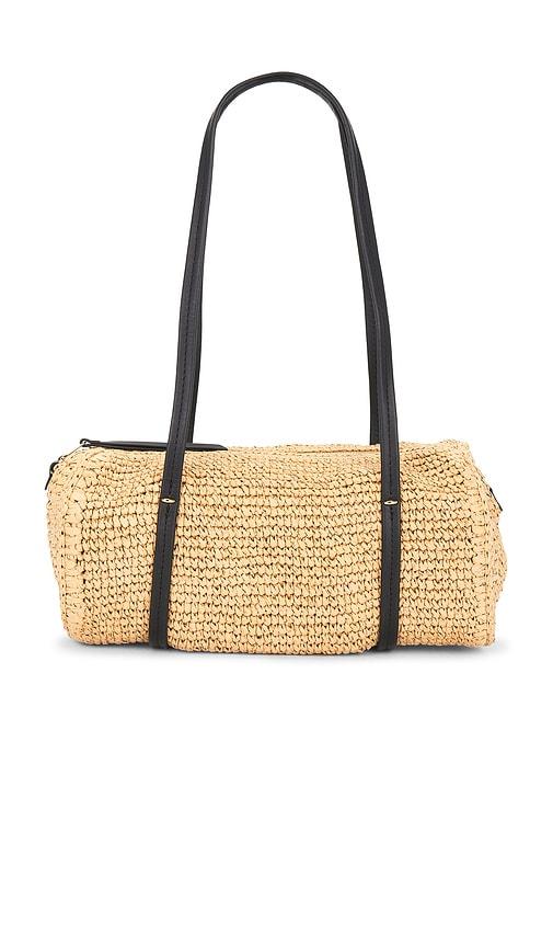 Madewell Modern Legacy Shoulder Bag Raffia in Tan by MADEWELL