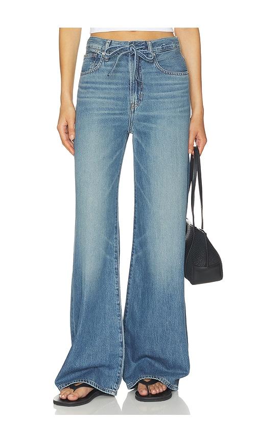 Madewell Ultimate Wide With Belt Jeans in Blue by MADEWELL