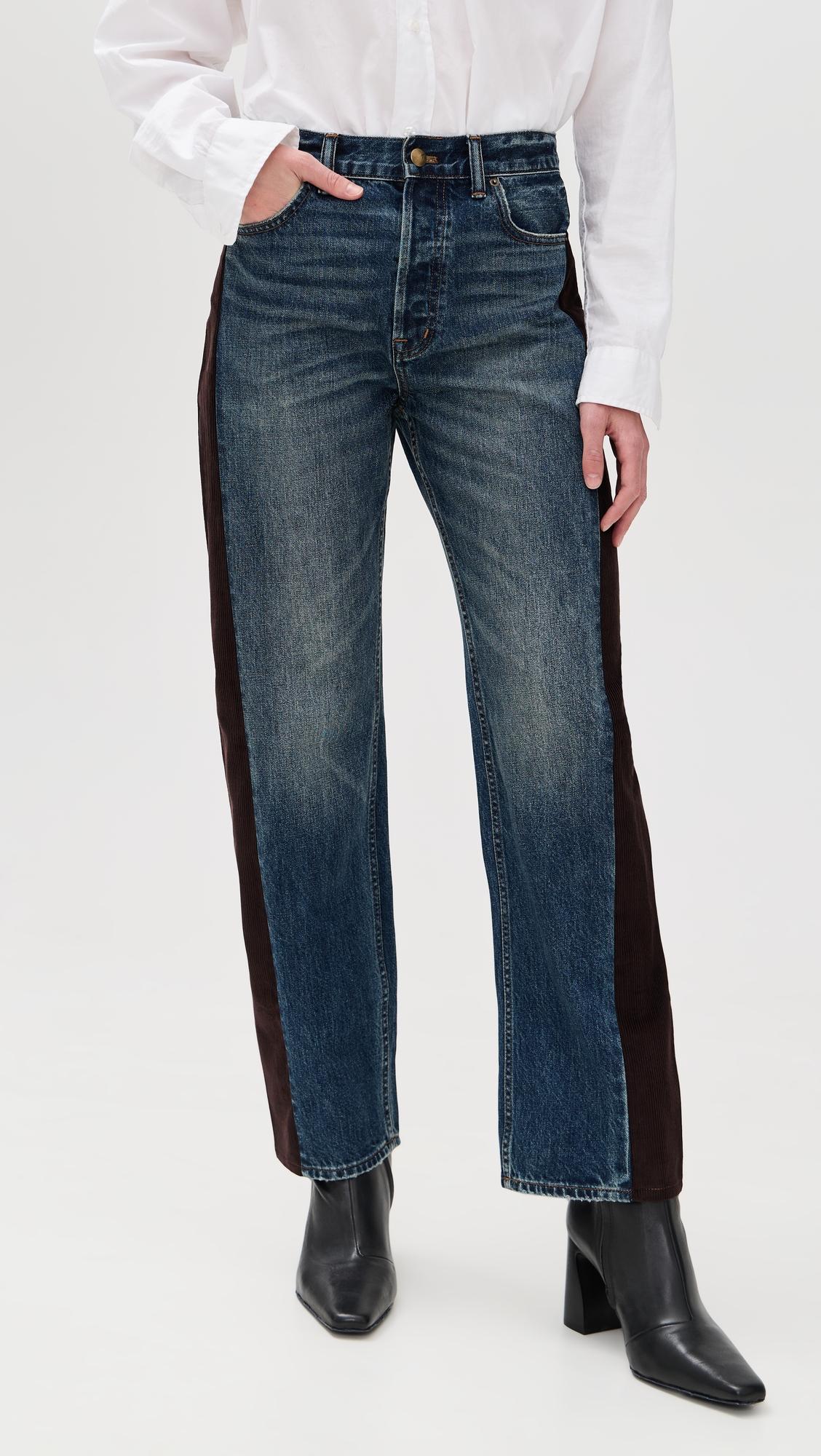 Madewell x Kaihara Denim Pieced Barrel Leg Jeans by MADEWELL