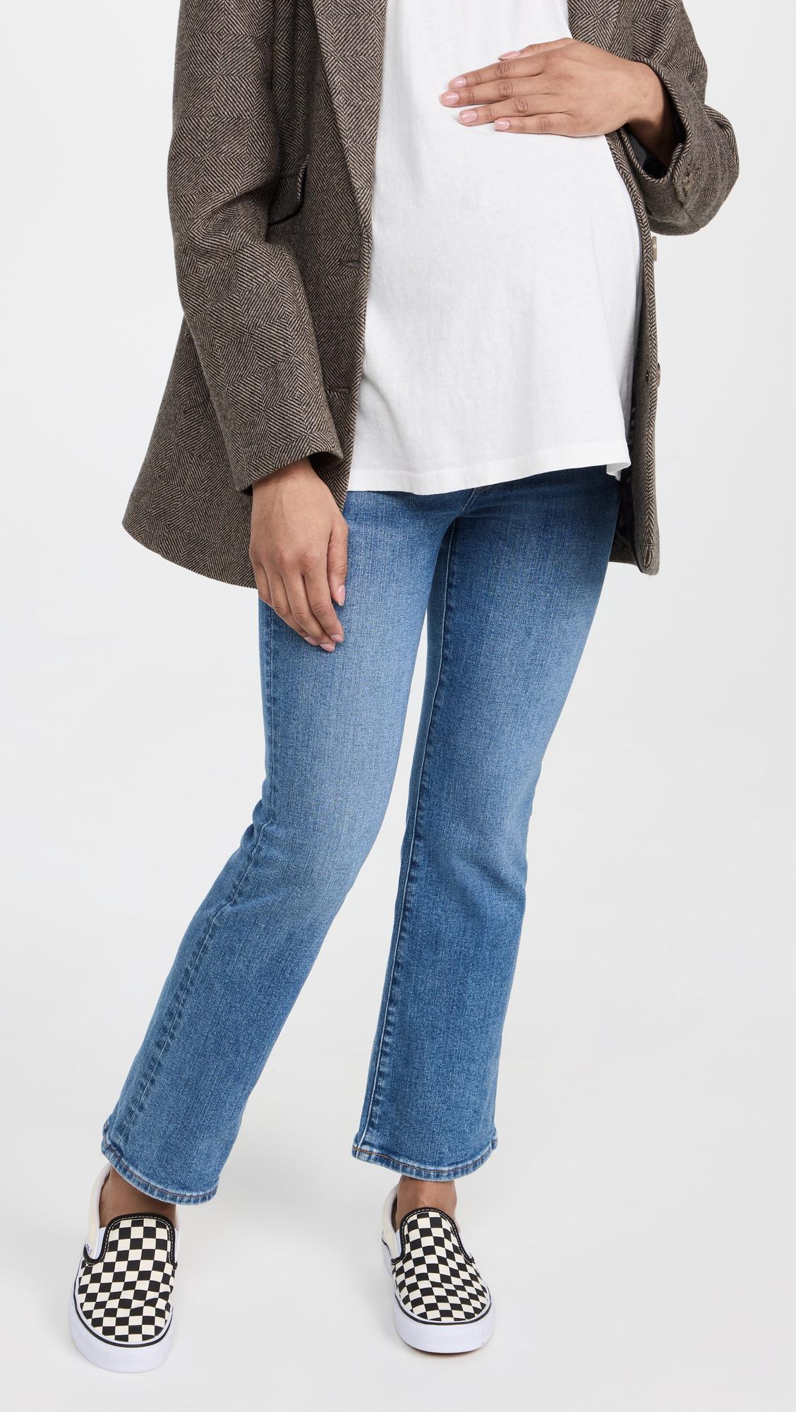 Maternity Over-the-Belly Kick Out Jeans by MADEWELL